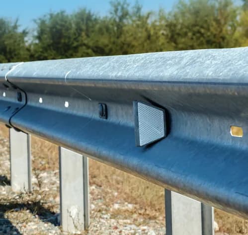 W Beam Crash Barriers